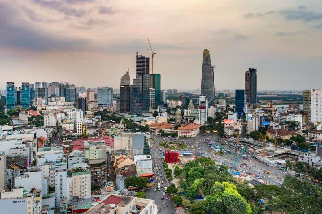 ซิตี้ วิว โฮเทล แอนด์ สปา Apartment โฮจิมินห์ซิตี้ ภายนอก รูปภาพ